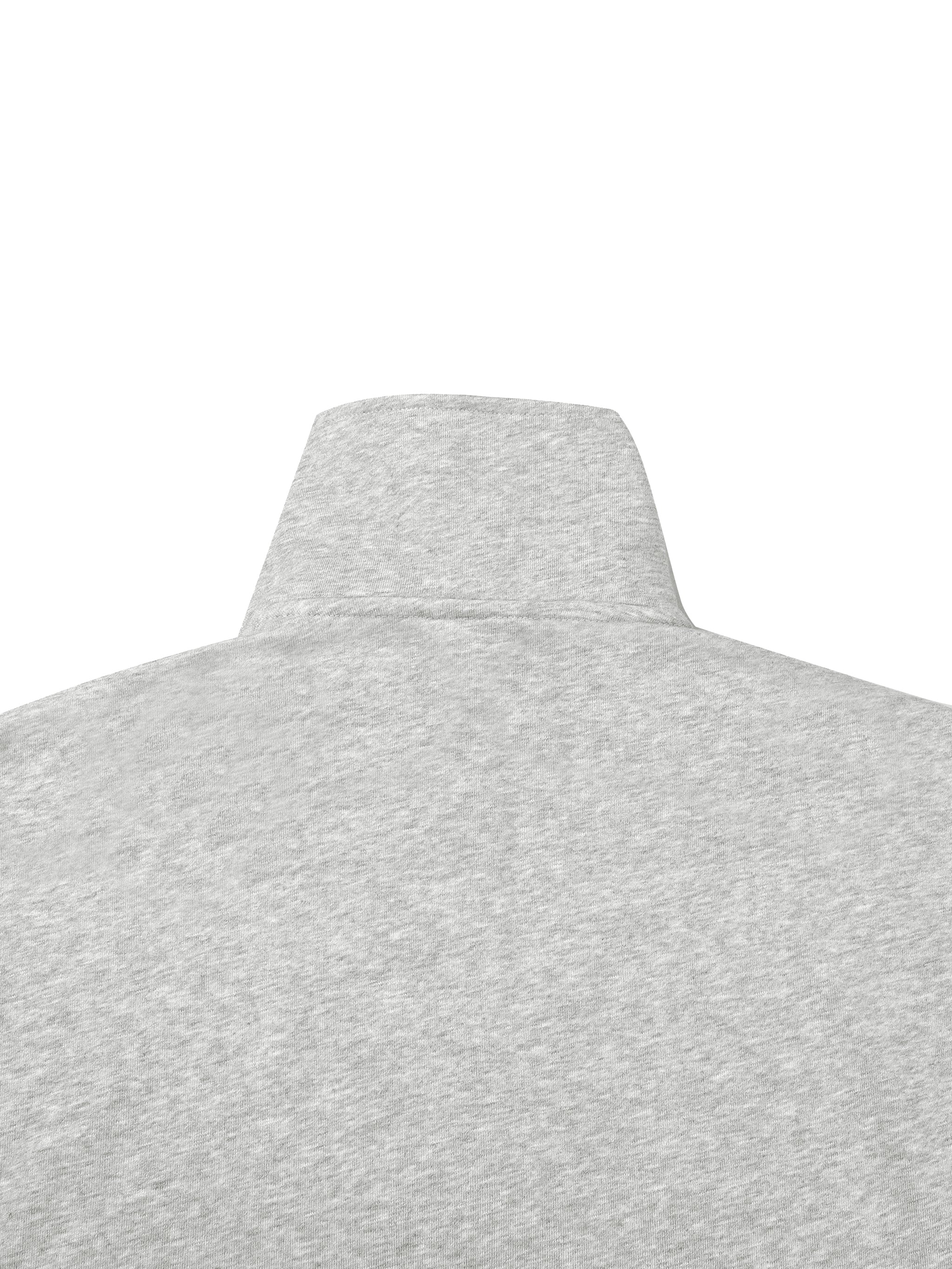 5 North- Quarter-Zip Drop Shoulder Sweatshirt