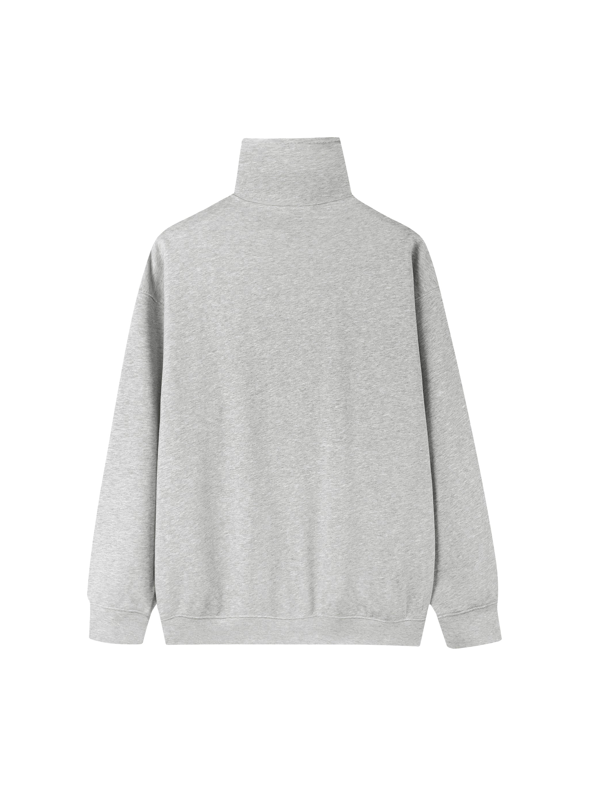 5 North- Quarter-Zip Drop Shoulder Sweatshirt