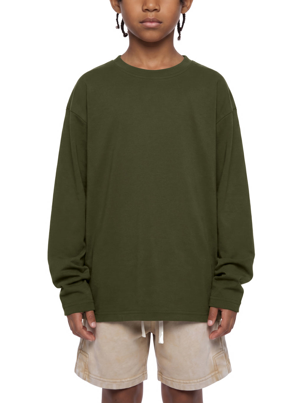 OC CHOPPERS- Kid's Drop Shoulder Long Sleeve T-Shirt