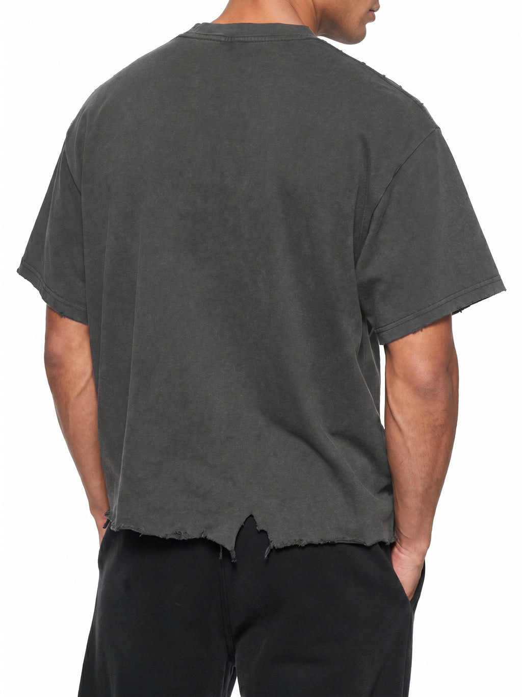 UOA/CRNA- adult unisex Vintage Wash Boxy Distressed Hem T-Shirt