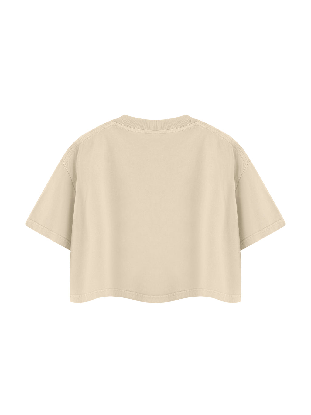 4 North- Women's Mineral Wash Cotton Crop T-Shirt