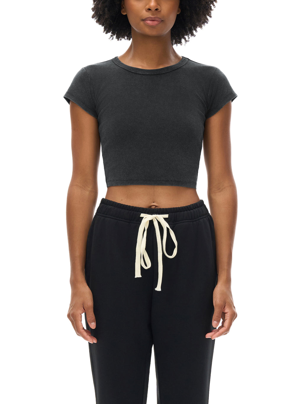 4 North- woman’s Snow Washed Crop Top