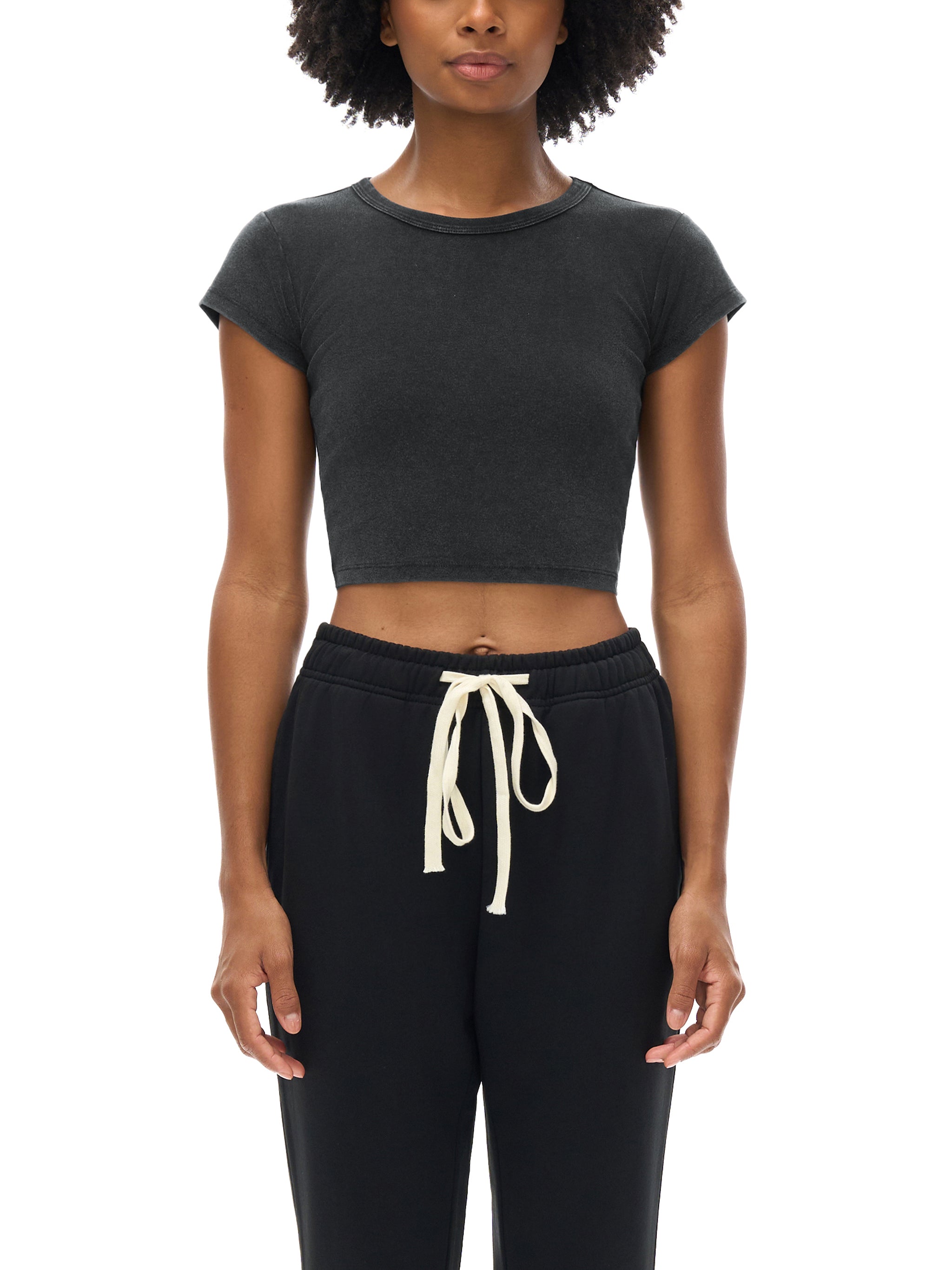 4 North- woman’s Snow Washed Crop Top