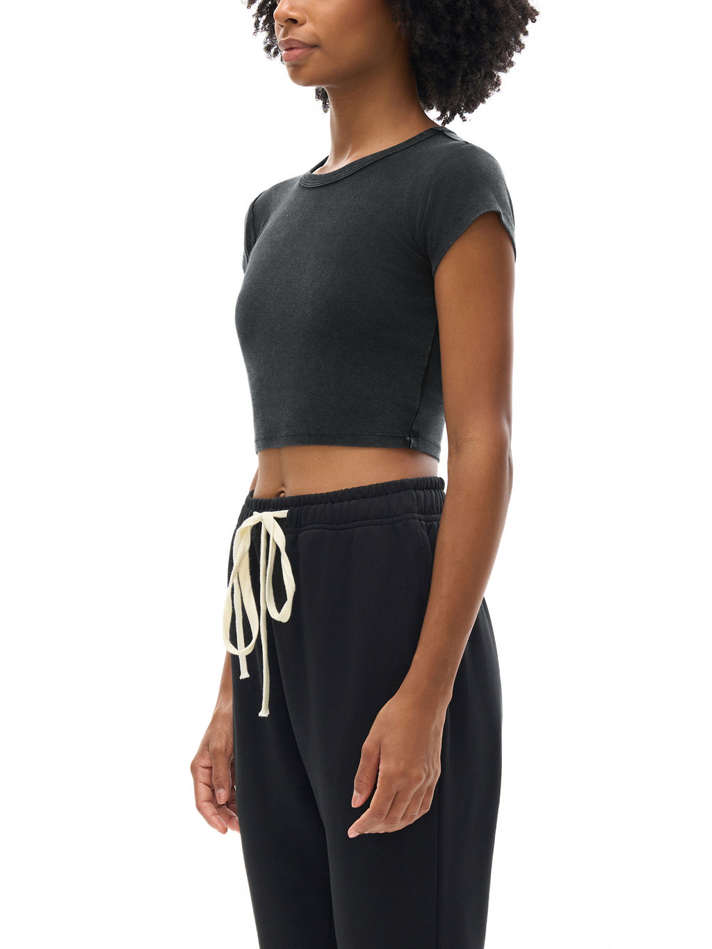 4 North- woman’s Snow Washed Crop Top