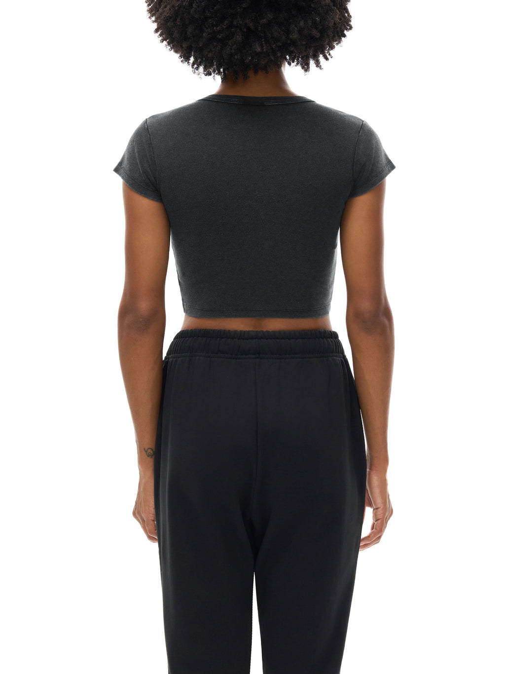 4 North- woman’s Snow Washed Crop Top