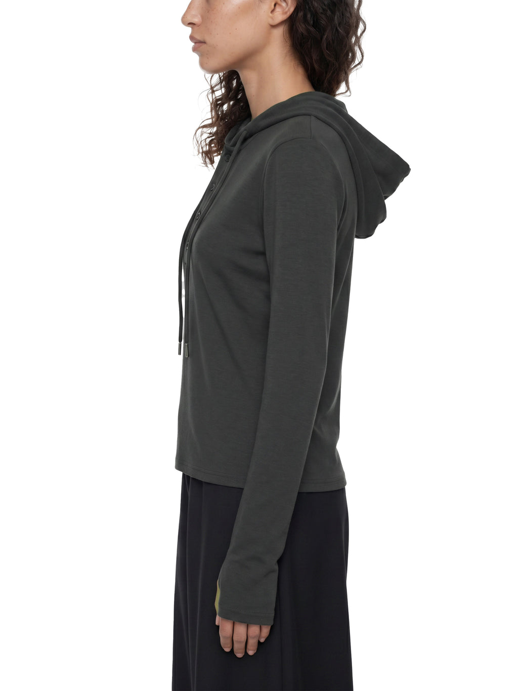 4 North- Women’s Slim Half-Button T-Shirt