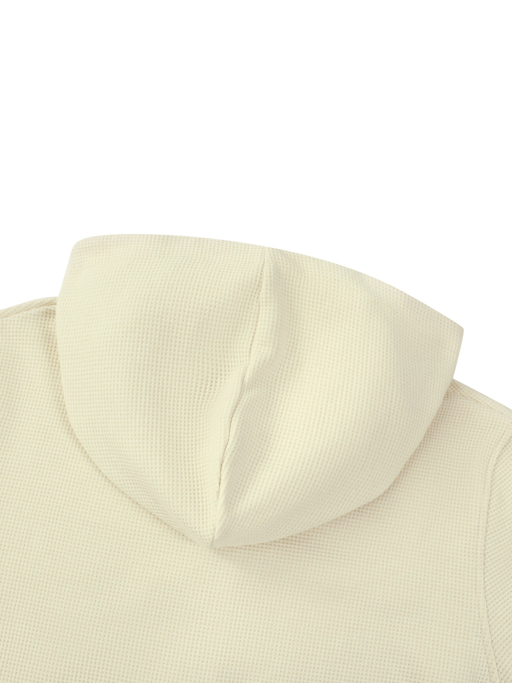 2 center- Women's Waffle Full Zip Hoodie