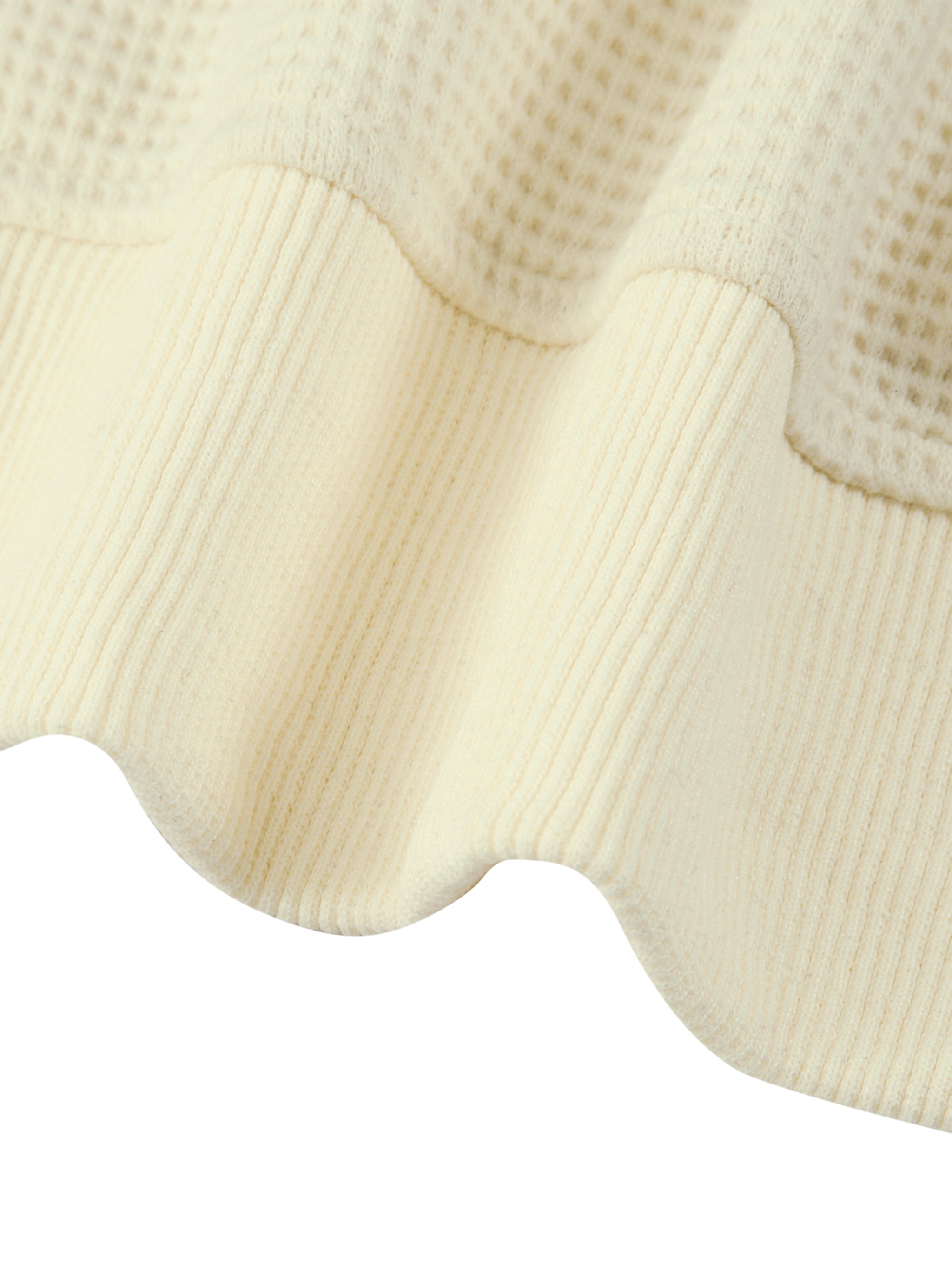 2 center- Women's Waffle Full Zip Hoodie