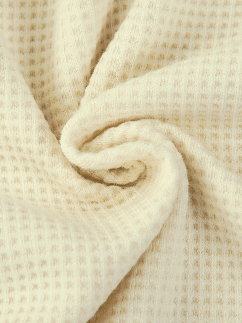 2 center- Women's Waffle Full Zip Hoodie