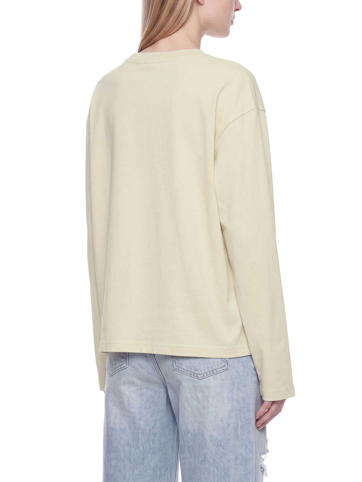OC Varsity Flames- Unisex Vintage Wash Long Sleeve Boxy T-Shirt
