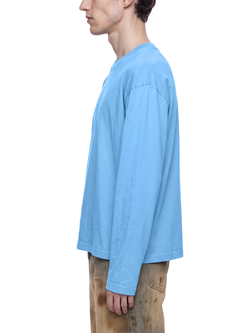 OC Varsity Flames- Unisex Vintage Wash Long Sleeve Boxy T-Shirt