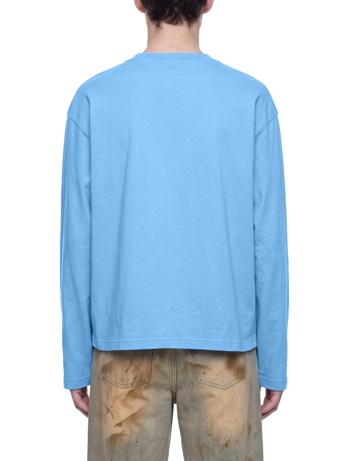OC Varsity Flames- Unisex Vintage Wash Long Sleeve Boxy T-Shirt