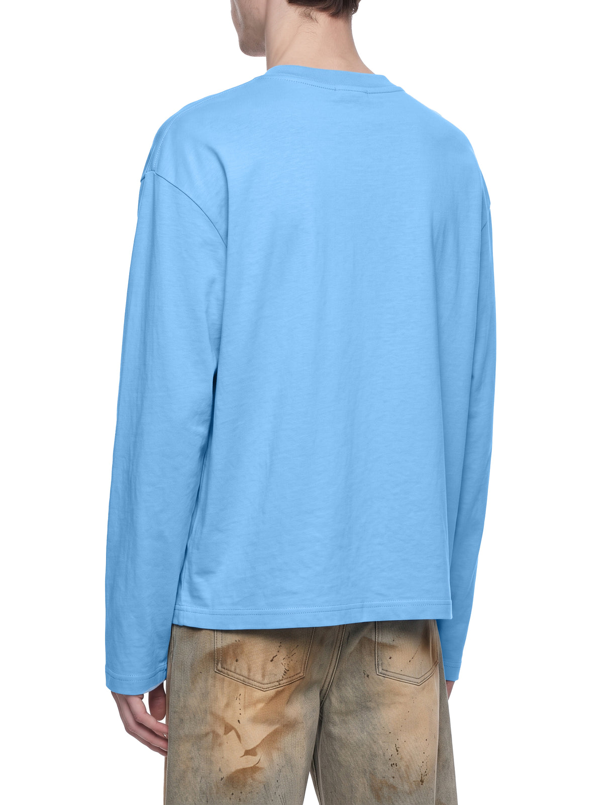 OC Varsity Flames- Unisex Vintage Wash Long Sleeve Boxy T-Shirt